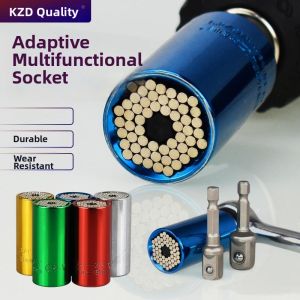 Multifunctional Color-changing Ratchet Sockets Metric and Inch
