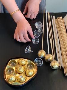 (40/100PCS) FERRERO ROCHER CASING CHOCOLATE COKLAT CUP Holder Case Cover Box Container Plastic Clear Transparent