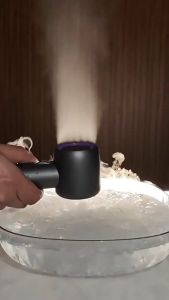 Mini Fan Rechargeable Brushless Motor Handheld Fan 3500mAh Fast Charging Turbo Jet Fan 199 Level Adjustment Visual Wind Speed Power Display Long Battery Life For Commuting To Work And Outdoor Sports