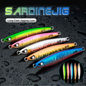 Anh J34 40g 60g 80g 100g Light Jig Sardine Fish Japan Style Jigging Laser Jigs For Fishing Lures Long Cast