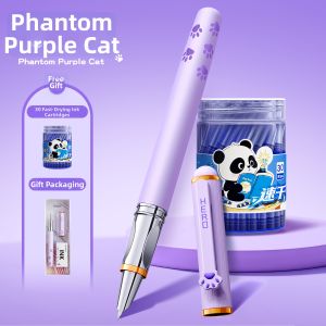 HERO | Elementary Student Calligraphy Training Refillable Cartridge Pen Fast Drying Non-erasable Hidden Nib