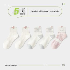 LE.200 | Moisture Absorbing Anti-odor Cotton Socks for Girls and Women