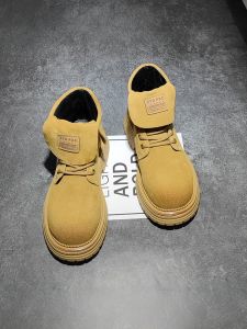 Recommended Designer Mens Martin Boots Faux Suede Short Boots Outdoor Sports Shoes Comfortable Fall Season Footwear