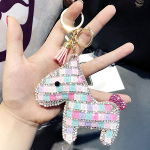 JOYCS | Sparkly Cute Horse Keychain Leather