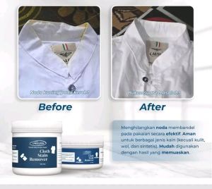 Pembersih noda membandel dan membantu menghilangkan noda jamur pakaian Putih Kain Minyak