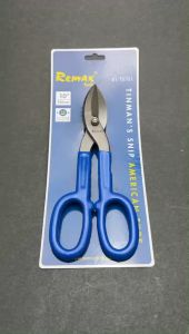 Remax Straight Pattern Tin Snips Metal Cutters High Strength Forged and Heat Treated Carbon Steel with Comfortable Rubber Handle(LOCAL STOCK)