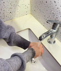 Set 2 băng đô đeo cổ tay rửa mặt Doudou Băng đô thể thao thấm hút tốt ngăn mồ hôi đa năng SD001