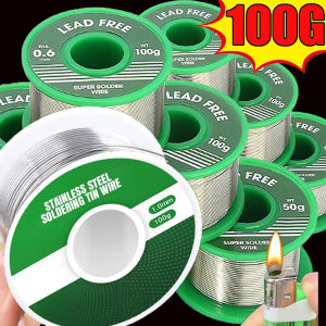 100/20g dễ chảy dây hàn thép không gỉ nhiệt độ thấp nhôm Đồng sắt Kim loại Hàn lõi dây hàn que hàn