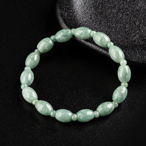 TIMESWIND with Certificate Natural Jade Pavement Women Simple Beaded Bracelet Y1B