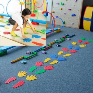 Childrens Sensory Training Hand Foot Board Game Props Non-slip Directional Hand Foot Coordination Equipment toys