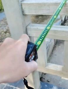 Tape Measure Meteran Otomatis Auto Stop Autostop 10M 10 Meter x 25mm Meteran Tukang Pita Neon Berteknologi Hitam Penggaris Pengukur Dimensi Anti Karat Awet Tahan Banting 10 Meter-KLP