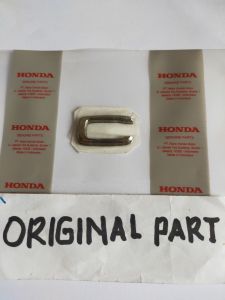 Emblem Logo Honda Scoopy 2021 2022 K2F HURUF (C) warna silver chroom 3D asli original Bawaan pabrik
