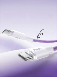 Pisen | Cáp Sạc Nhanh USB-C to USB-C Dùng Cho iPhone 15 & Thiết Bị USB-C