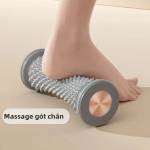 Máy Mát Xa Chân Bằng Tay Con Lăn Bóng Yoga Dụng Cụ Chăm Sóc Thư Giãn Cơ Bắp Plantar Fascia Chất Liệu ABS & TPR Dùng Cho Tập Thể Dục Tại Nhà