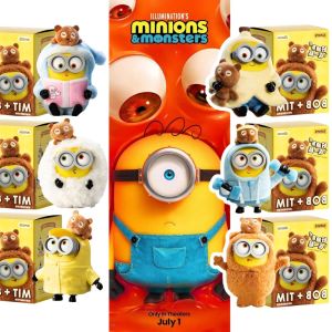 52TOYS | IN STOCK 52TOYS BOB&TIM Minions Better Together Series Blind Box Cute Anime Figures Trend Collectible Toys for Christmas Gift