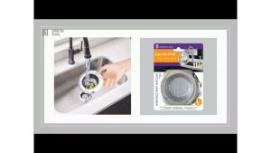 Combo 2 Dụng Cụ Lọc Rác Inox Bồn Rửa Chén Chậu Rửa Bát Cao Cấp Hoàng Gia - Size L 11.3 cm Bảo Hành 01 năm - Stainless Steel Kitchen Sink Strainer Large Wide Rim 4.5" Diameter Set of 2