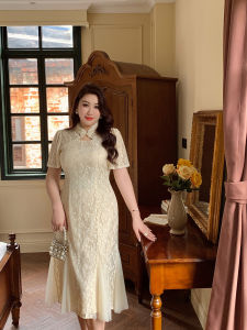 GLEC | Embroidered Chinese Style Cheongsam Evening Dress