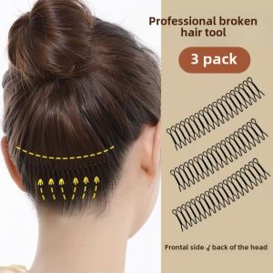 Invisible Hair Clips for Women Advanced Sense Hair Styling Tools Back of Head Fixed Hair Trimming Organizer Hair Hoop Accessories