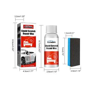 Car scratch repair wax renovation fine scratch touch-up paint polish paint surface scratch polish