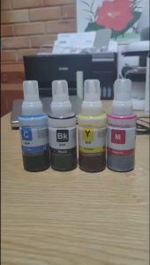 Bộ mực in 4 màu mã 664 dùng cho Epson L110L120 L210L220 L300L310 L350.