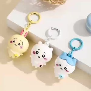 Chiikawa | Kawaii Cute Keychain Pendant Cute Usagi Hachiware Chiikawa Cartoon Bag Keychain Pendant DIY Accessories Surprise Girl Gifts