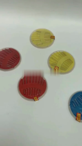 JUKE Jarum Jahit Piring Isi 12 Pcs Set Jarum Tangan Stainless Wadah Bulat Bundar Mika Assorted Needle Compact