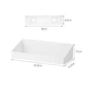 Kitchen Rack Spice Rack Bathroom Rack Punch-free Wall-mounted Seasoning Goods Wall Storage Rack