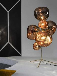Tom Dixon MELT Original Version High Quality Volcanic Bar Lava Floor Lamp Moon Luxury Atmosphere Living Room Decorative Floor Lamp
