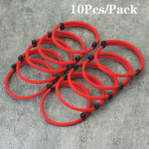 10Pcs/Pack Lucky Red Thread Bracelet Men Women Adjustable 4mm Milan Rope Nautical Braclet Wholesale Friendship Jewelry Pulseria
