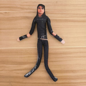 Bandai | New Style Michael Jackson Cosplay Prop Doll Plush Stuffed Figure Dolls Room Decoration Abstract Joint Mobility Props Gift