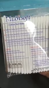 Medisoft Cotton Bud Baby Isi 100 Korek Kuping Bayi Murah