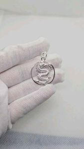 Dragon Pendant (Pendant Only) Up to 5mm 92.5 Italy Silver Jewelry (TUNAY NA SILVER)