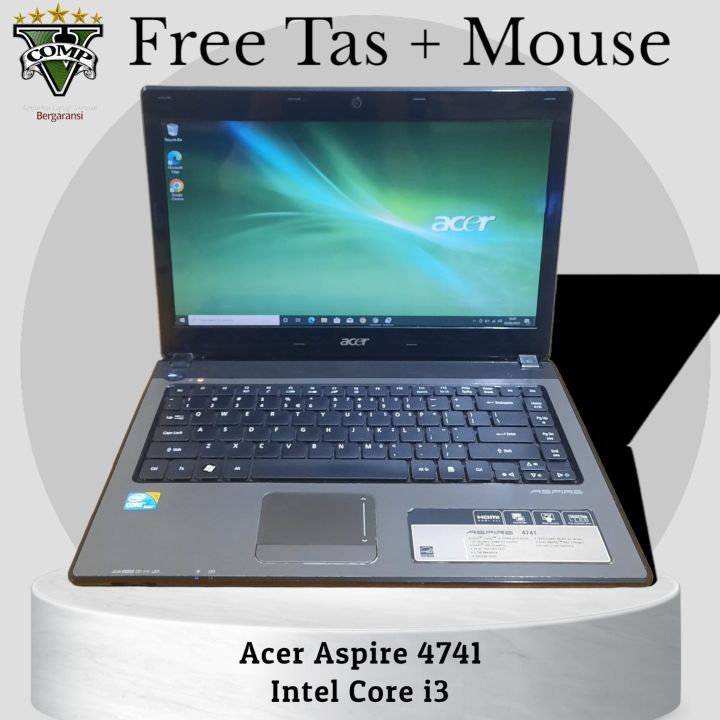 Laptop Acer Aspire 4741 Intel Core i3 Ram 4gb HDD 320gb Hdd 320Gb