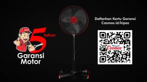 Kipas Angin Berdiri/Stand Fan Cosmos 16 XDC [16 Inch]