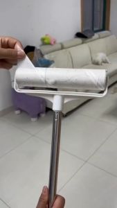 Cây Lăn Bụi Cán Dài Inox Thu Gọn Làm Sạch Quần ÁoGa Giường Lông Chó Mèo-Màn Rèm Siêu Tiện Dụng