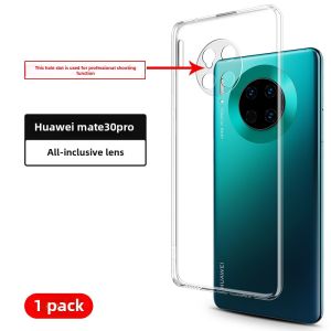 Applicable to Huawei Mate30 Phone Case Pro Screen Film M30 Transparent MT30 Soft Case 30epro Silicone Mater30pro Phone Case Mat Men and Women Maet Mate Mata Ultra-Thin Meta Ultra-Thin
