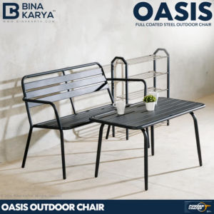Kursi Outdoor 2 Dudukan / Kursi Chair 2S Binakarya