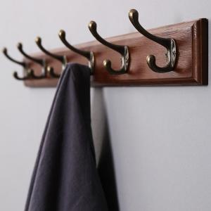 Yisheng | Wall Mounted Clothes Hanger Solid Wood