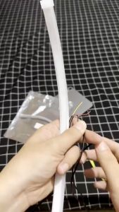 2PCS Lampu Alis 2 Mode: Lampu Alis Running 30cm LED Lampu Alis Motor Mobil