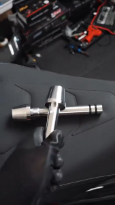 2PCS ARM SUPER HEAVY DUTY HANDLE BAR BALANCER STAINLESS STEEL CNC END CAP HANDLE GRIP BALANCER UNIVERSAL【COD】