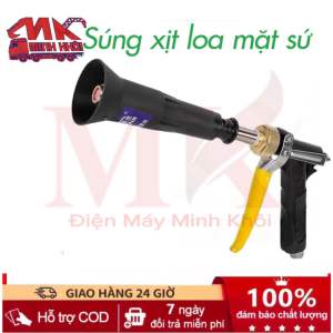 Súng Phun Thuốc Trừ Sâu Dụng Cụ Phun Sương - Súng Phun Áp Lực Mặt Sứ 1.5ly ( Tặng Kèm Phụ Kiện Và Mặt 1.2ly)