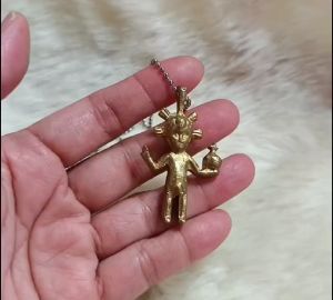 Santo Niño hubad with NecklacePampaswerte sa Negosyo Trabaho Panghatak ng Pera sa Negosyo at Pang Hatak ng Customer