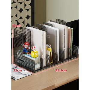 Book Organizer A4 Document Holder Multi-Layer Storage Rack
