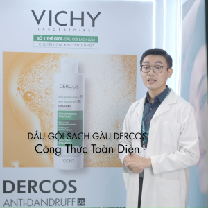 Bộ 2 dầu gội giúp sạch gàu dành cho da đầu dầu & ngứa Vichy Dercos Anti Dandruff 200ml x2