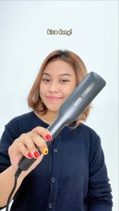 Catokan AIUEO 2518 Alat Catok 3in1 Meluruskan dan Keriting Cepat Panas