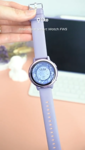 OLIKE Smartwatch Interstellar FW5 Layar 1.27" Display With Healty Management 20 Day Battery Life Strap 18mm | Smart Watch Bluetooth Call Tahan Air IP68 Stylish & Fungsional - Garansi 1 Tahun