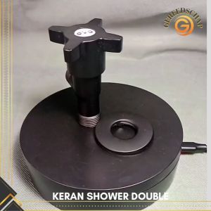 Stop Keran Wastafel 1/2 Inci dengan Finishing Matte Black dan Plug - Aksesori Dapur