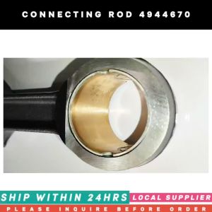 4944670 CONNECTING ROD 4944887 3945703 ["PLAIN"-6PCS LOCAL STOCK OTHERS FOR PRE-ORDER ONLY!!! MUST INQUIRE 1ST] FOR CUMMINS 6C 6L ISLE QSC QSL9 COMPATIBLE 3944680 3942090 3967347