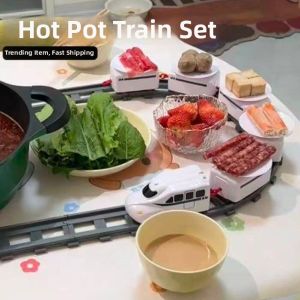 Sushi Train Toy Electric Rotating Dining Table