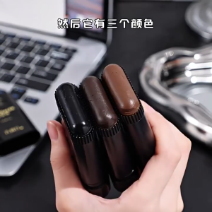 Hair Dye Stick with Natural Toothed Comb Waterproof Sweatproof Covers Gray Hair Effectively Quick Coverage of Hair Color
